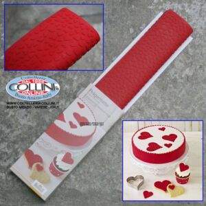 Birkmann - tapis en silicone décoratif pour les gâteaux et les biscuits - COEUR