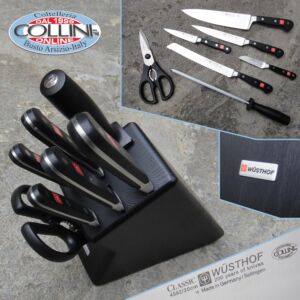  Wusthof Allemagne - Strain Pièces Couteaux 7 - frêne noir - 9837-200 - couteaux de cuisine