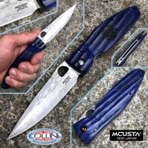 Mcusta - Couteau Date Masamune MC-0186G - Acier à poudre SPG2 - Série Sengoku - Couteau