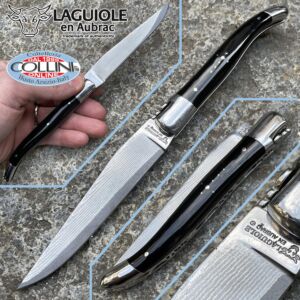 Laguiole en Aubrac - Corne avec lame japonaise sanmai - collection de couteau