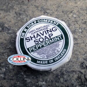 Dr K Soap Company - savon à barbe - menthe poivrée - Made in Ireland 