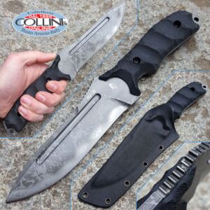 Kiku Matsuda Knives - Blast Fixed Blade Knife - couteaux