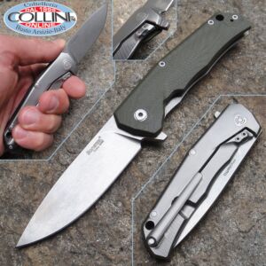 Lion Steel - T.R.E. Trois d'échange rapide - G10 Black - couteau