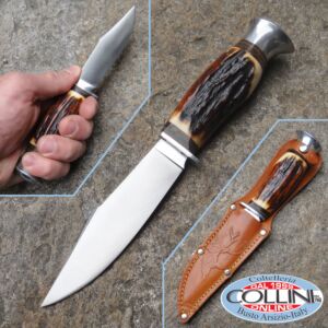 Scout Italie - 001 couteau traditionnel des cerfs - couteau