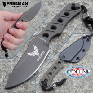 Freeman Outdoor Gear - Neck Knife 451 - Patriot Brown - Couteau