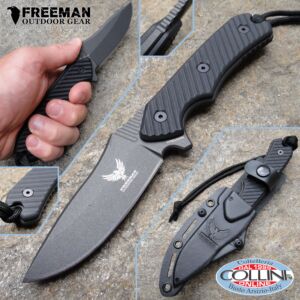 Freeman Outdoor Gear - 3,25" Couteau Champ Cobalt 451 - G10 Black - Couteau