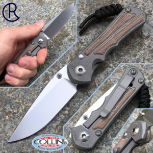 Chris Reeve - Small Inkosi Inlay micarta canvas natural - couteaux
