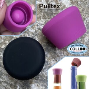 Pulltex -  Bouchon de silicone pour le vin (2 pièces)