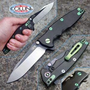 Zero Tolerance - Rick Hinderer 0392 Factory Custom - Black Green - ZT0392BLKGRN - couteau