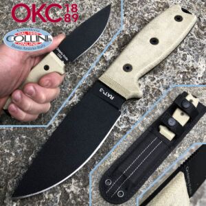 Ontario Knife Company - RAT 3 Micarta - couteau