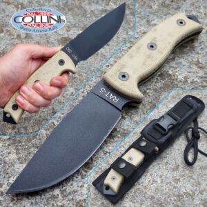 Ontario Knife Company - RAT 5 Micarta - couteau