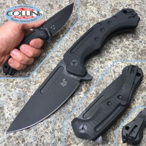 Fox - Desertfox couteau pliant noir G10 FX-520 - Couteau