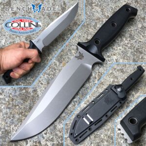 Benchmade - Sibert Arvensis 119 Knife Black G-10 - couteau
