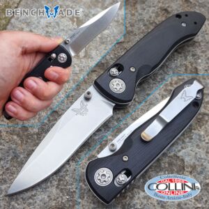 Benchmade - Foray 698 Axis Lock Knife Black G-10 - couteau