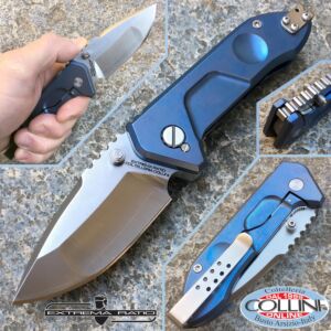 ExtremaRatio - Ti-Rock Satin SanMai CoS - Titanium Blue - Limited Edition - couteau