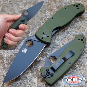 Spyderco - Tenacious - Green Black - C122GPBGR - couteau