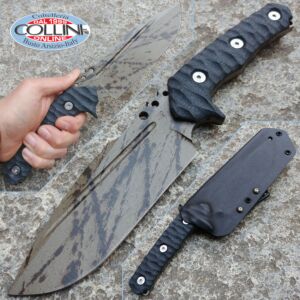 Wander Tactical - Uro - Black Blood and Black Micarta - couteau