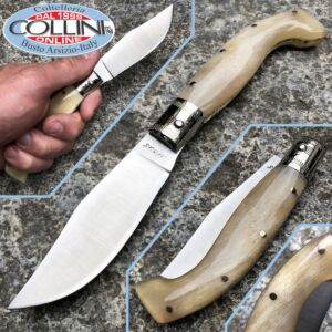 Conaz Consigli Scarperia - Couteau Arbus - Arburese Bovine Blonde Horn 20cm - 53021 - couteau