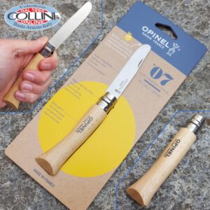 Opinel - Mon Premier Opinel - 7 Inox bout rond - Couteau