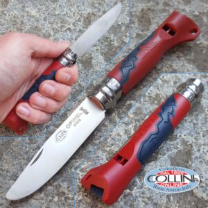 Opinel - N ° 7 Outdoor Junior Rouge - couteau