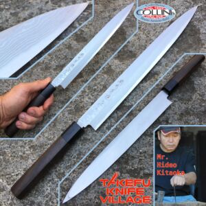 Takefu Village - Yanagiba Sashimi Couteau 270mm par M. Hideo Kitaoka - couteau de cuisine