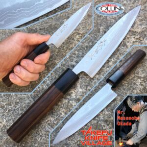 Takefu Village - Petty Utility Couteau 120mm par M. Masanobu Okada - couteau de cuisine