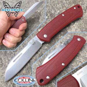 Benchmade - 319-1 Proper Slipjoint - Red G10 - couteau