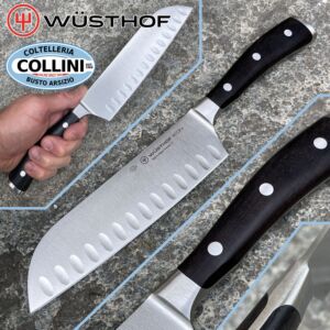 Wusthof Germany - Ikon Santoku Olivato - 17cm - 1010531317 - couteaux de cuisine