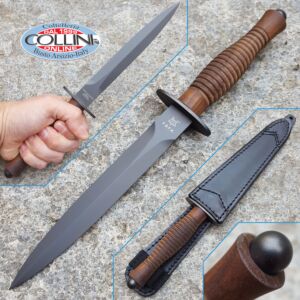 Fox - Fairbairn Sykes Fighting Knife - PVD Noyer - FX-592W - Couteau
