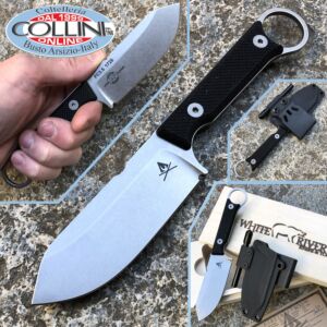 White River Knife & Tool - Couteau Firecraft FC 3,5 PRO G10 Black - couteau