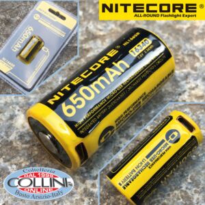 Nitecore - NL1665R - 650mAh 16340 built-it MicroUSB - Rechargeable Li-Ion Battery