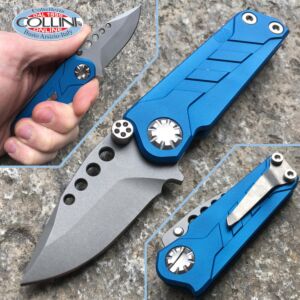 EOS Elite Outfitting Solutions - Prawn Friction Folder Aluminum Blue - couteau