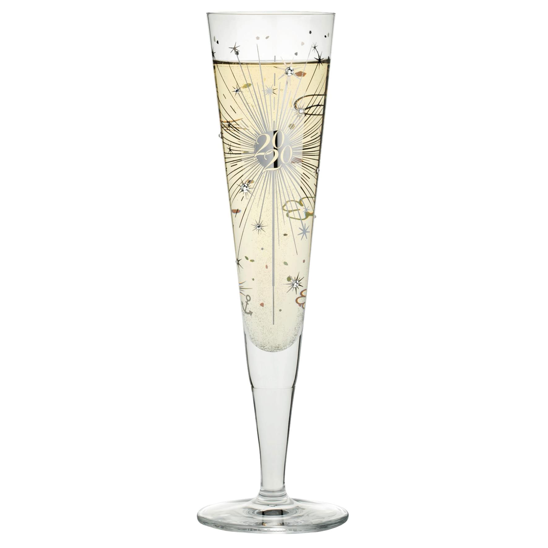 Ritzenhoff - Coupe à expédition champagne Champus millésime 2020 avec pierres Swarovski